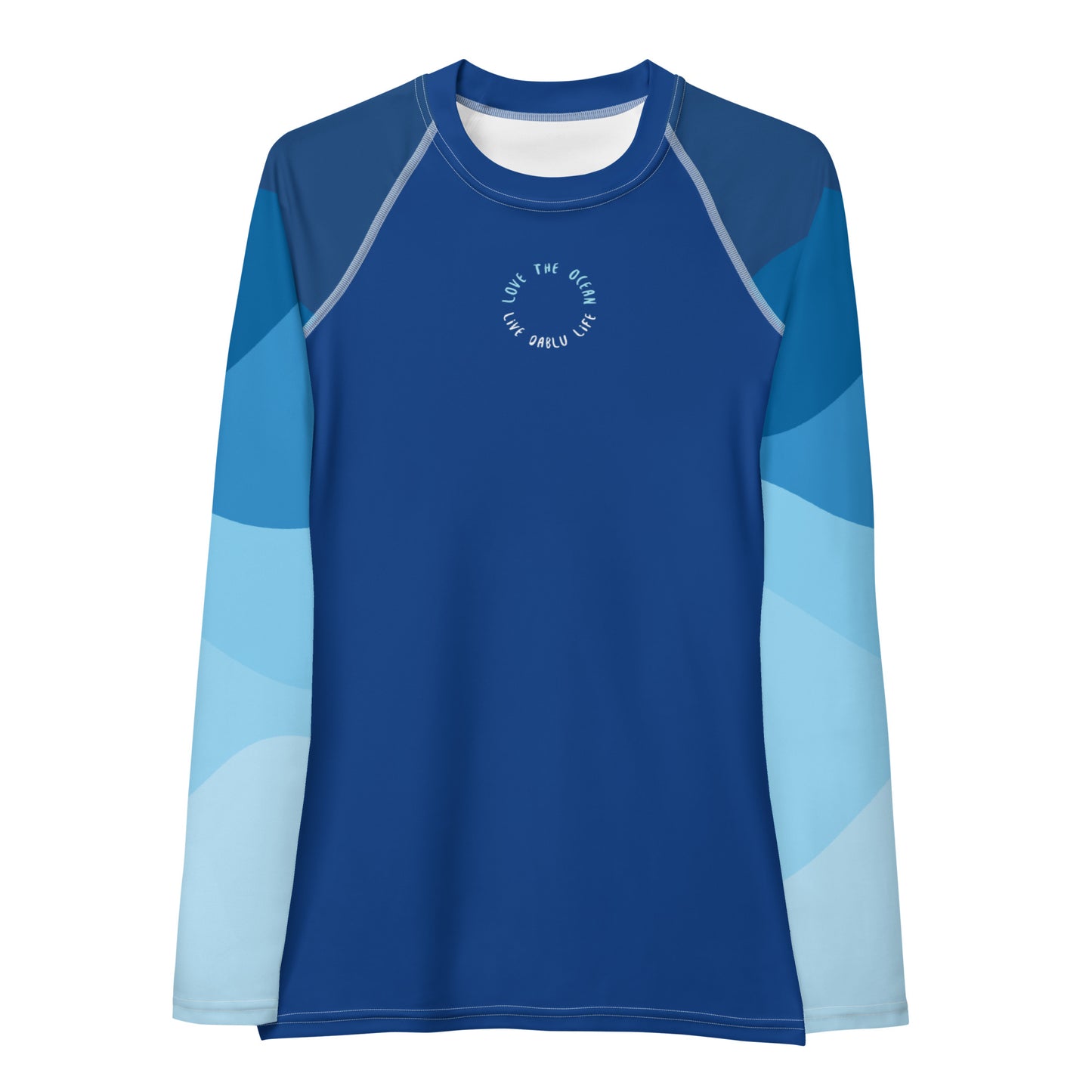 Women's Rash Guard - Love the Ocean