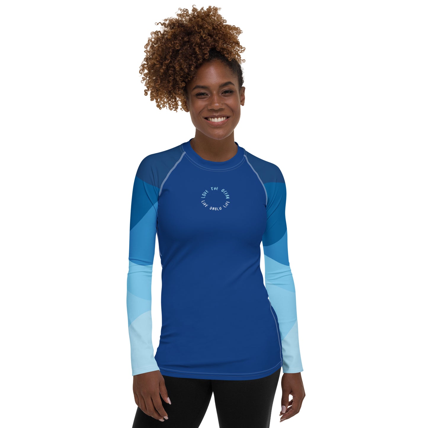 Women's Rash Guard - Love the Ocean