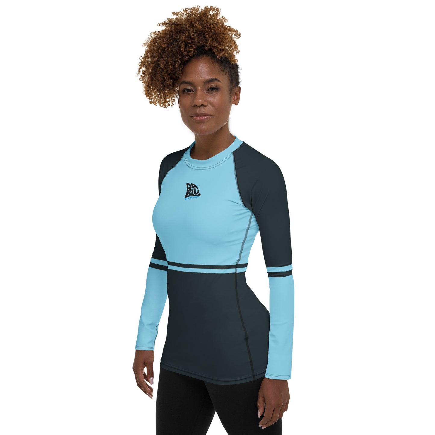 Women's Rash Guard - Double Solid 1